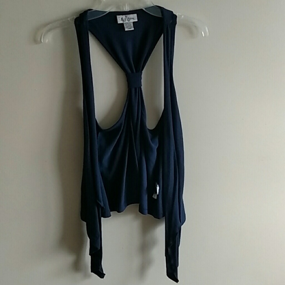 Pullover tank cardigan